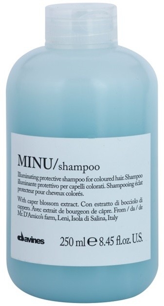 Davines Minu Caper Blossom ápoló sampon festett hajra  250 ml