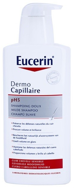 Eucerin DermoCapillaire sampon érzékeny fejbőrre  400 ml