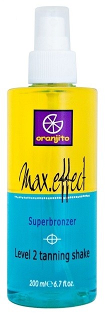 Oranjito Level 2 Shake kétfázisú barnító spray szoláriumba  200 ml