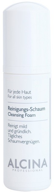 Alcina For All Skin Types tisztító hab pantenollal  150 ml