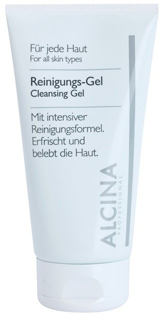 Alcina For All Skin Types tisztító gél aloe verával és cinkkel  150 ml