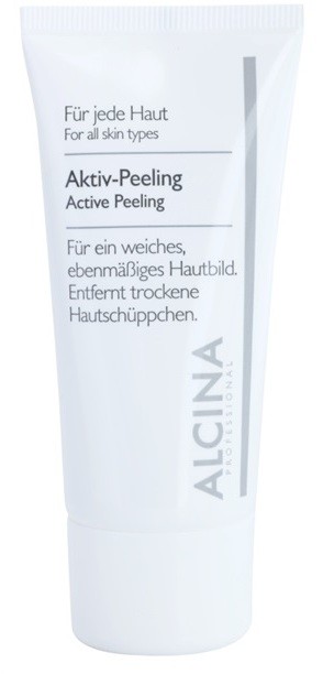 Alcina For All Skin Types Aktív peeling puha és sima bőrért  50 ml