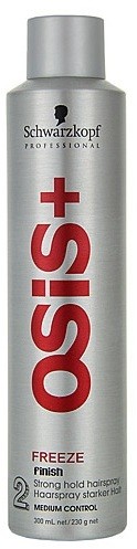 Schwarzkopf Professional Osis+ Freeze Finish hajlakk erős fixálás  300 ml