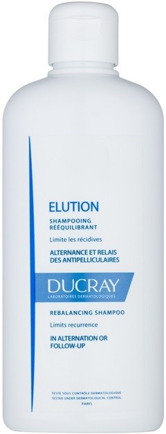 Ducray Elution újraépítő sampon az érzékeny fejbőr egyensúlyának helyreállítására  400 ml