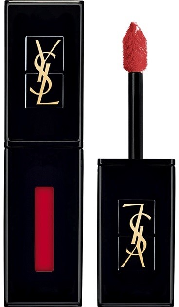 Yves Saint Laurent Vernis À Lèvres Vinyl Cream szájfény krémes textúrával árnyalat 411 Rhytm Red 5,5 ml