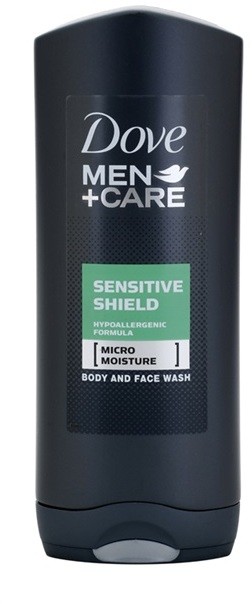 Dove Men+Care Sensitive Shield test és arcmosó   400 ml