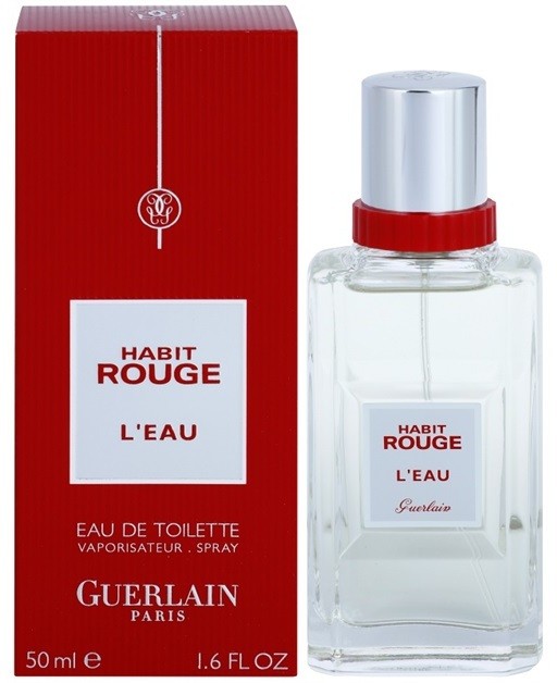 Guerlain Habit Rouge L'Eau eau de toilette férfiaknak 50 ml