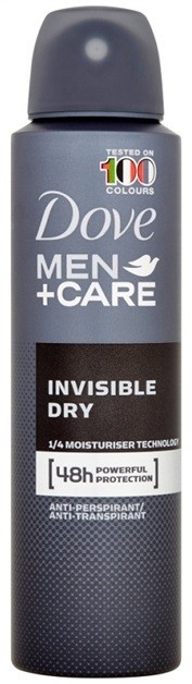 Dove Men+Care Invisble Dry izzadásgátló spray 48h  150 ml