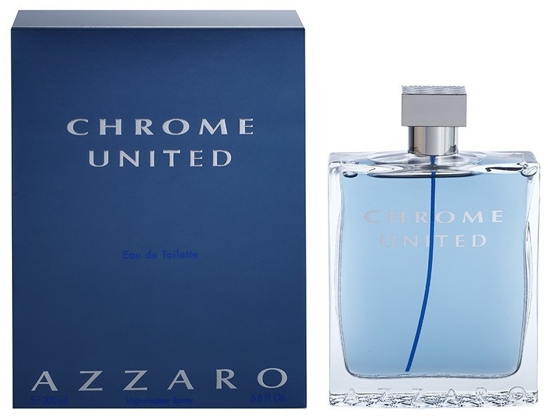 Azzaro Chrome United eau de toilette férfiaknak 200 ml