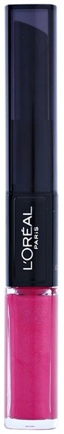 L’Oréal Paris Infallible hosszan tartó rúzs és ajakfény 2 az 1-ben árnyalat 121 Flawless Fuschia 5 ml