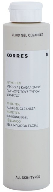 Korres Face White Tea mélyen tisztító gél  200 ml