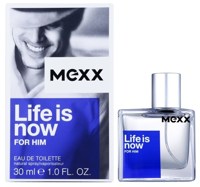 Mexx Life is Now for Him eau de toilette férfiaknak 30 ml