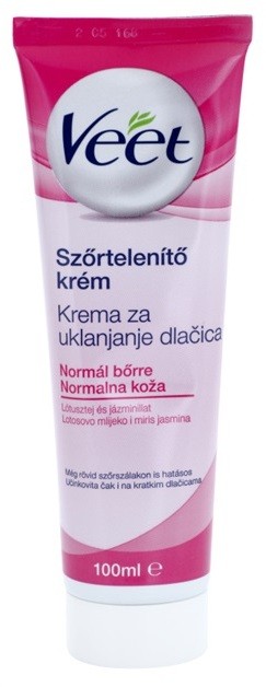 Veet Depilatory Cream szőrtelenítő krém normál bőrre  100 ml