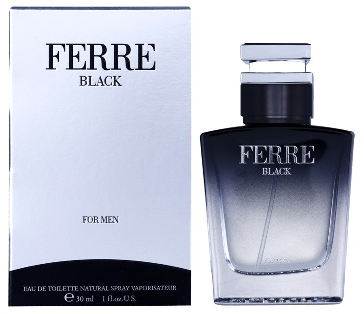 Gianfranco Ferré Ferré Black eau de toilette férfiaknak 30 ml