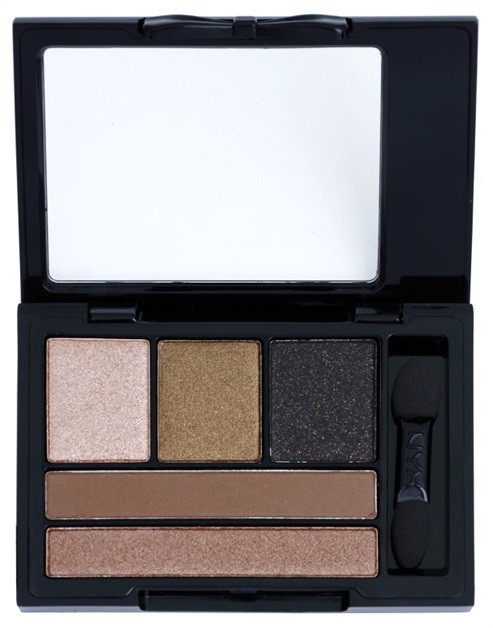 NYX Professional Makeup Love in Florence szemhéjfesték paletták applikátorral árnyalat 05 Sunsets with Sophia 2,4 g