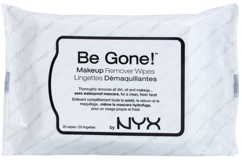 NYX Professional Makeup Be Gone! sminklemosó kendő  20 db