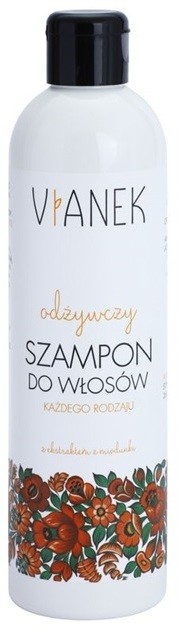 Vianek Nutritious sampon mindennapi használatra tápláló hatással orvosi tüdőfű kivonattal  300 ml