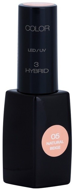 Pierre René Nails Hybrid gél körömlakk UV / LED-es lámpákhoz  árnyalat 05 Natural Beige  11 ml