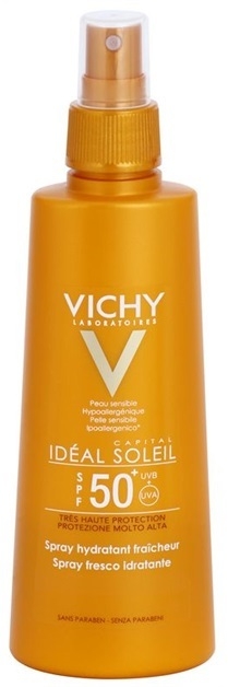 Vichy Idéal Soleil Capital védő spray hidratáló hatással SPF 50+  200 ml