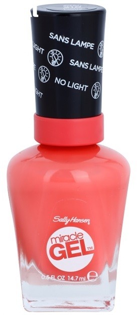 Sally Hansen Miracle Gel™ géles körömlakk UV/LED lámpa használata nélkül árnyalat 210 Pretty Piggy 14,7 ml