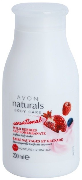 Avon Naturals Body Care Sensational puhító testápoló tej joghurttal  200 ml
