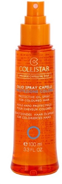 Collistar Hair In The Sun napvédő olaj hajra festett hajra  100 ml