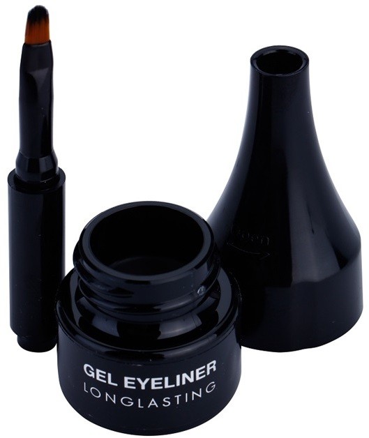 Pierre René Eyes Eyeliner zselés szemhéjtus vízálló árnyalat 01 Carbon Black  2,5 ml