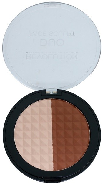 Makeup Revolution Duo bronzosító és élénkítő 2 az 1-ben  15 g