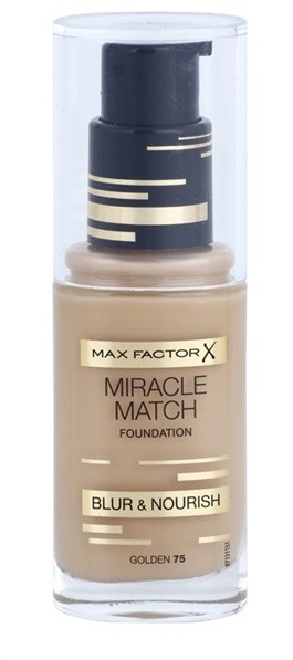 Max Factor Miracle Match folyékony make-up hidratáló hatással árnyalat 75 Golden 30 ml