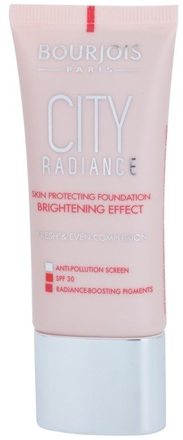 Bourjois City Radiance védő make-up SPF 30 árnyalat 04 Beige 30 ml