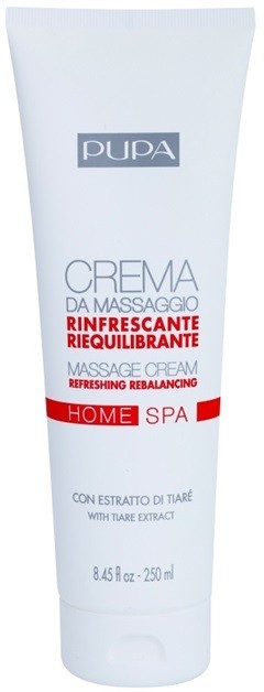 Pupa Home SPA Refreshing masszázskrém  250 ml