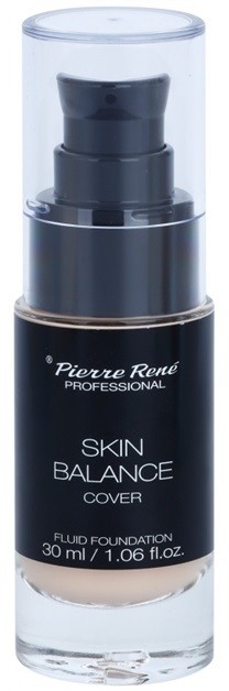 Pierre René Face Skin Balance vízzel lemosható make-up folyadék a hosszan tartó hatásért árnyalat 20 Champagne 30 ml