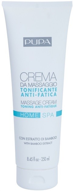 Pupa Home SPA Tonin Anti-Fatigue masszázs krém fáradtság ellen  250 ml