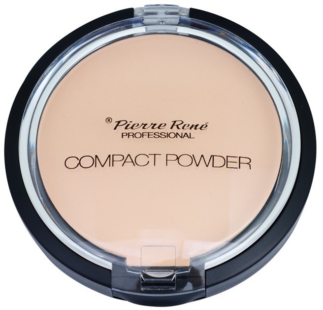 Pierre René Face kompakt púder tükörrel és aplikátorral árnyalat 06 Natural Bronze  8 g