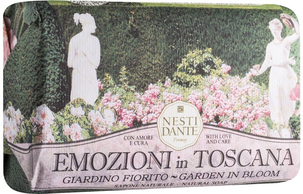 Nesti Dante Emozioni in Toscana Garden in Bloom természetes szappan  250 g