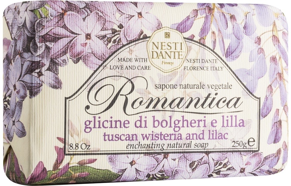 Nesti Dante Romantica Tuscan Wisteria & Lilac természetes szappan  250 g