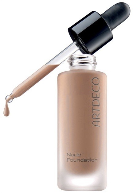 Artdeco Nude Foundation gyengéd make-up csepp formában természetes hatásért árnyalat 90 Tan Chiffon 20 ml