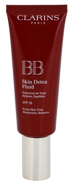 Clarins Face Make-Up BB Skin Detox Fluid hidratáló hatású BB krém SPF 25 árnyalat 00 Fair 45 ml
