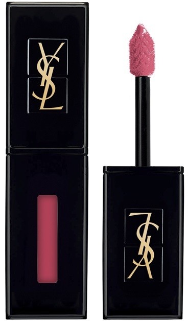 Yves Saint Laurent Vernis À Lèvres Vinyl Cream szájfény krémes textúrával árnyalat 410 Fuchsia Live 5,5 ml
