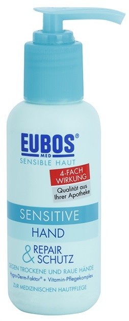 Eubos Sensitive regeneráló és védő krém kézre  100 ml