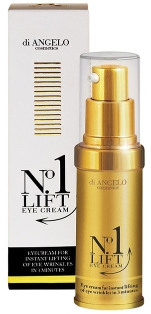 Di Angelo Cosmetics No1 Lift szemkrém a ráncok azonnali kisimításáért  15 ml