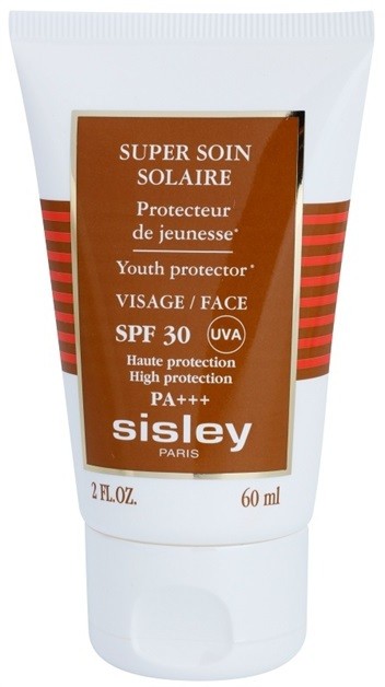 Sisley Sun vízálló napozó krém az arcra SPF 30  60 ml