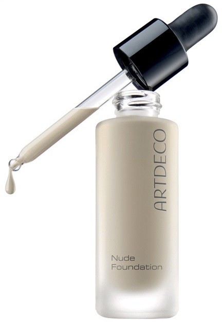 Artdeco Nude Foundation gyengéd make-up csepp formában természetes hatásért árnyalat 70 Vanilla Chiffon 20 ml
