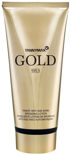 Tannymaxx Gold 999,9 szoláriumos napozó krém bronzosítóval  200 ml