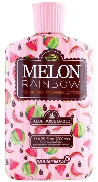 Tannymaxx 6th Sense Melon Rainbow karcsúsító szoláriumos napozó krém a napbarnított hatásért  200 ml