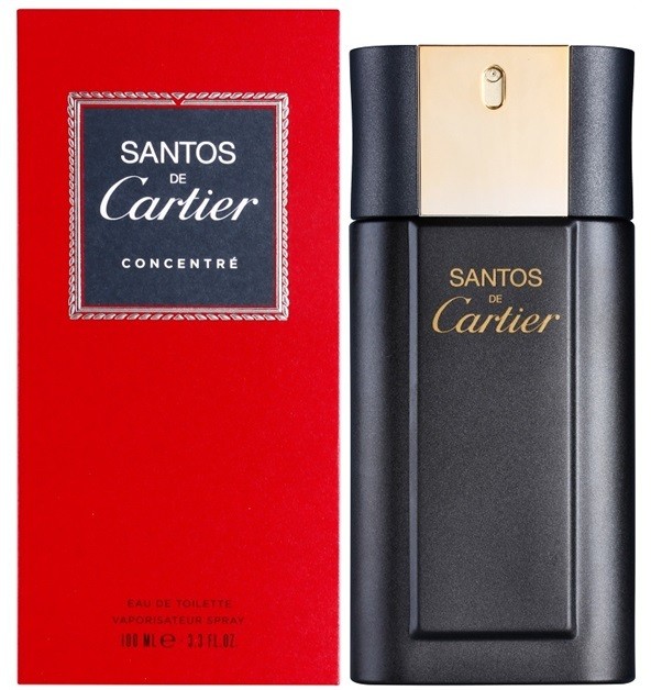 Cartier Santos Concentrate  eau de toilette férfiaknak 100 ml
