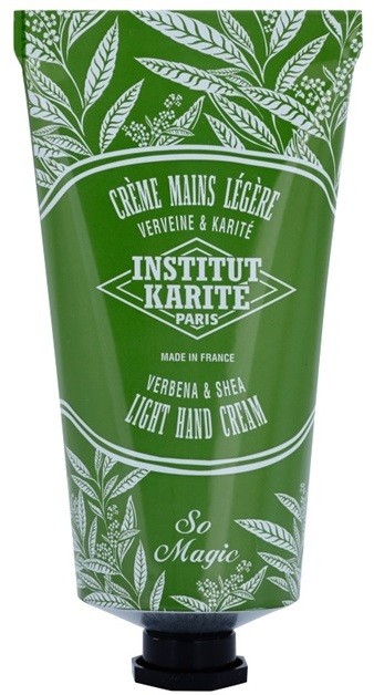 Institut Karité Paris So Magic Verbena & Shea könnyű krém kézre  75 ml