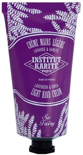 Institut Karité Paris So Fairy Lavender & Shea könnyű krém kézre  75 ml