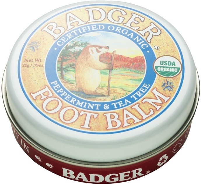 Badger Balm mélyhidratáló balzsam száraz és berepedezett lábakra  21 g