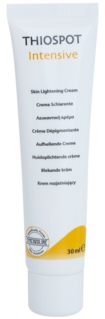 Synchroline Thiospot Intensive élénkítő krém a hiperpigmentációs bőrre  30 ml